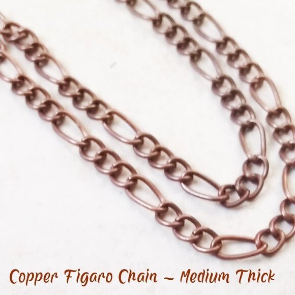 Copper or Bronze Chains! Add to your Pendants! Choose 1! Made to Order 16-24" - Picture 5 of 16